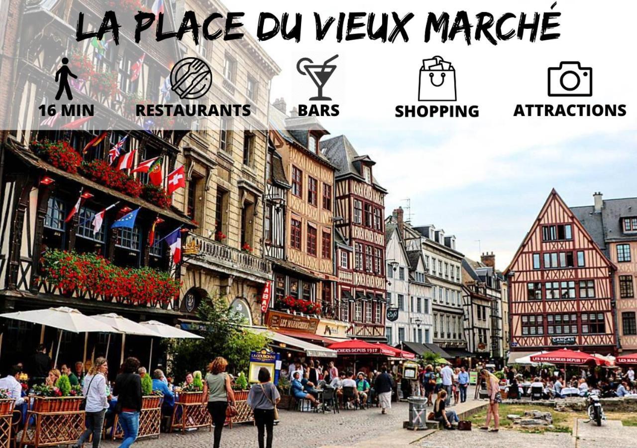 Cosy'Appart - Le Saint Maur Rouen Exterior foto
